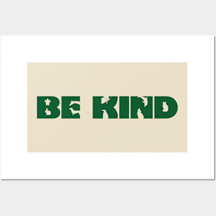 Be Kind to Animals, in Green Posters and Art